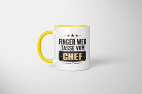 Tasse - Finger weg Tasse vom Chef