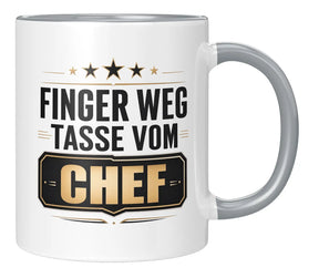 Tasse - Finger weg Tasse vom Chef