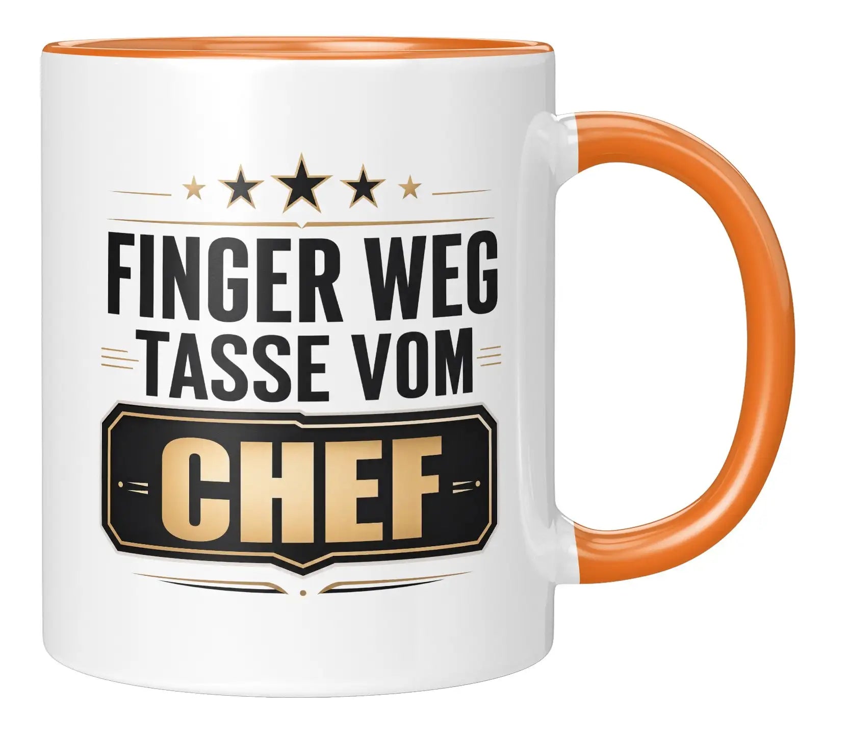 Tasse - Finger weg Tasse vom Chef