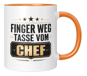 Tasse - Finger weg Tasse vom Chef
