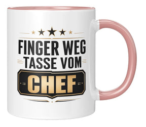 Tasse - Finger weg Tasse vom Chef