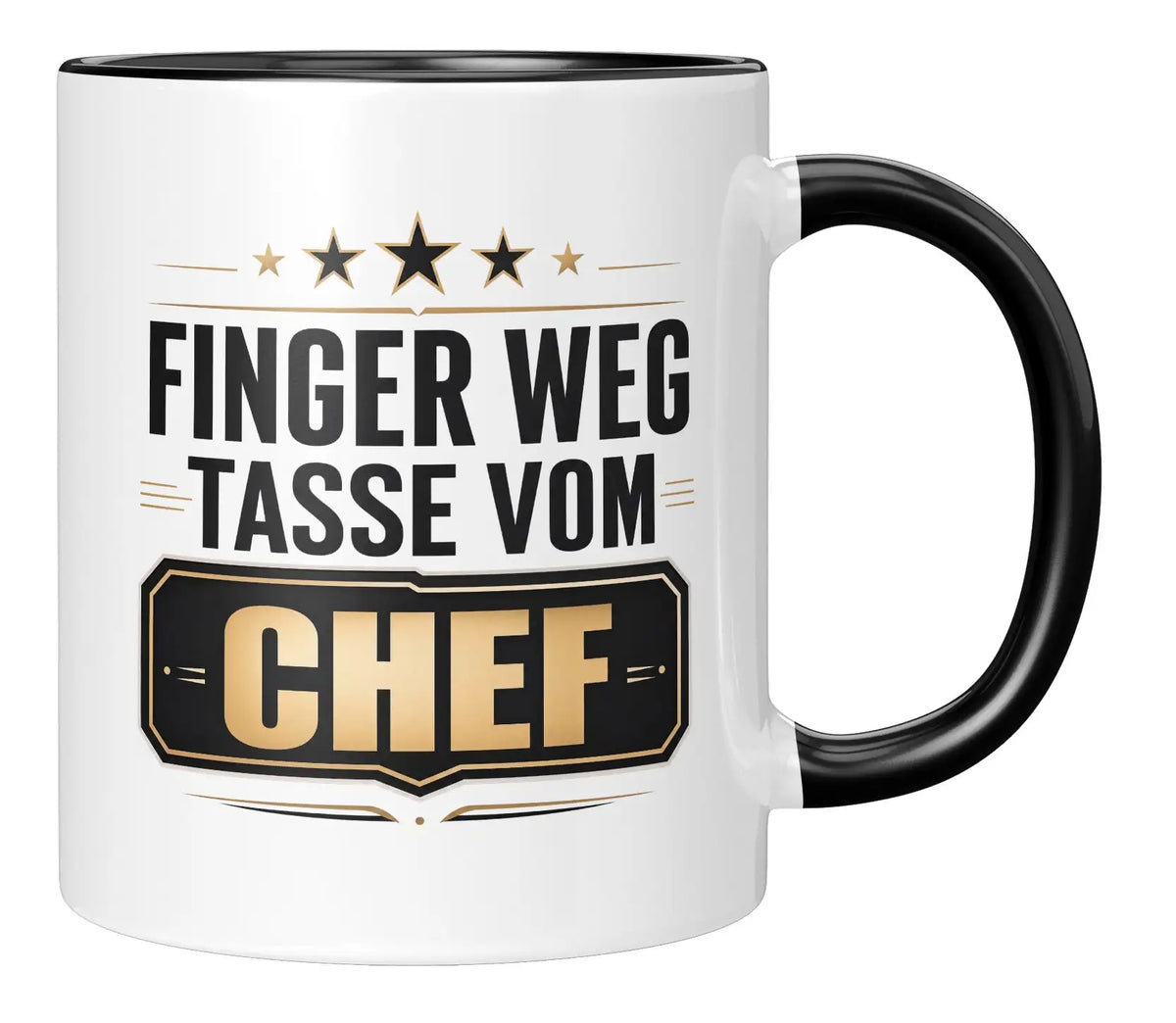 Tasse - Finger weg Tasse vom Chef