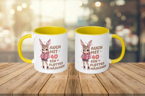 Tasse - Auch mit 40 ein flottes Häschen