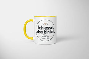 Tasse - Ich esse, also bin ich.