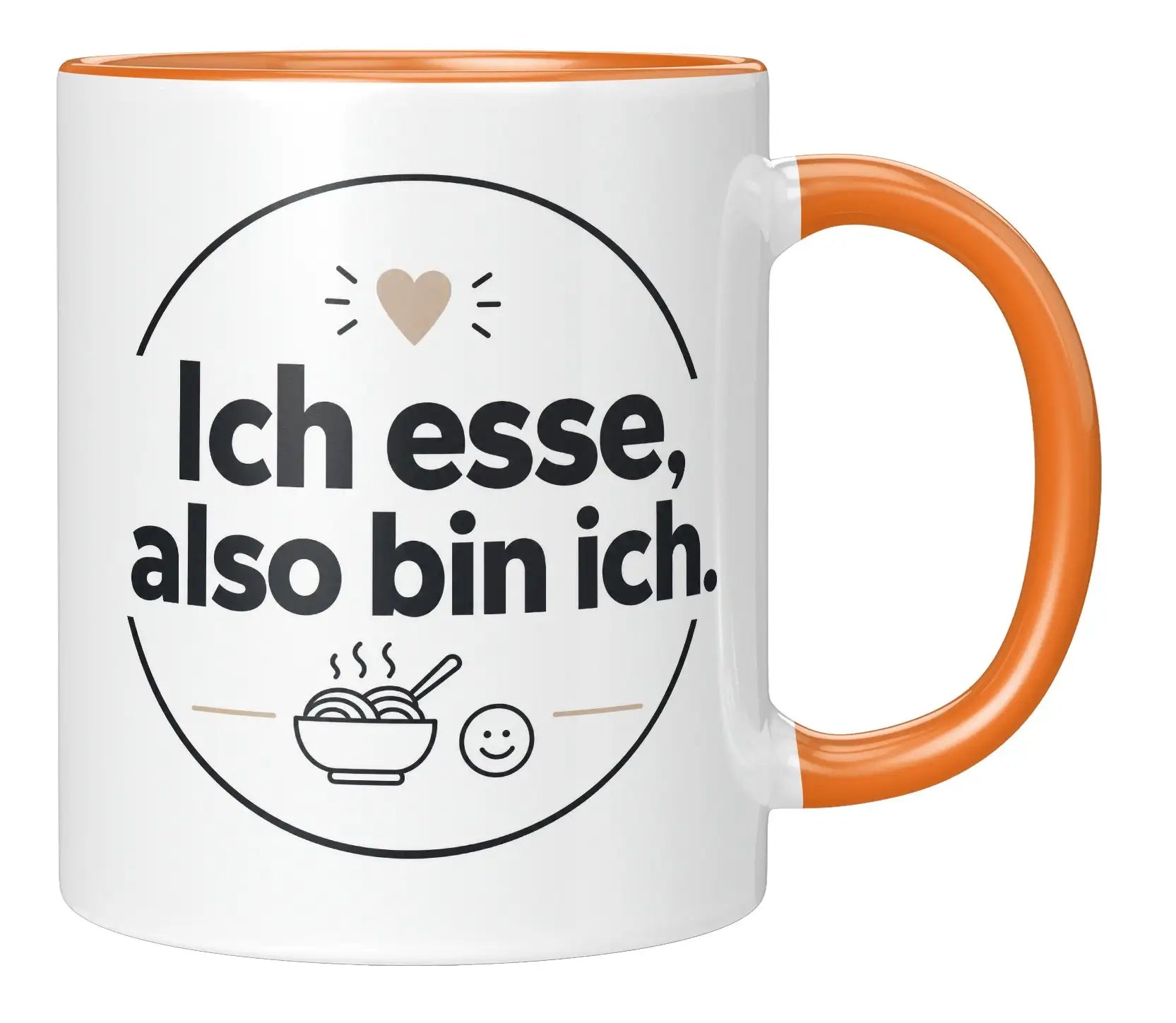 Tasse - Ich esse, also bin ich.