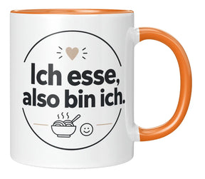 Tasse - Ich esse, also bin ich.