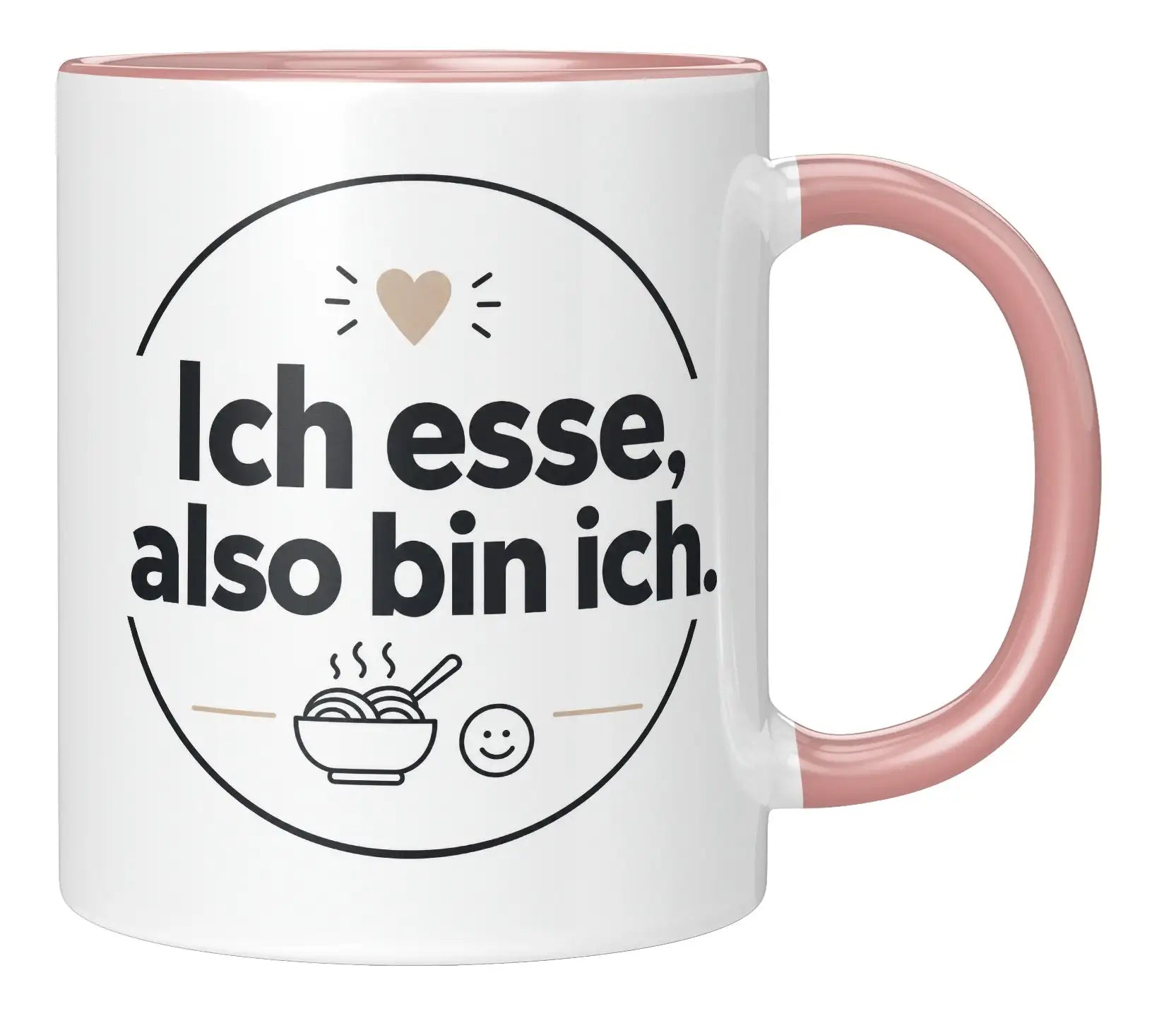 Tasse - Ich esse, also bin ich.