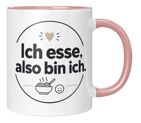 Tasse - Ich esse, also bin ich.