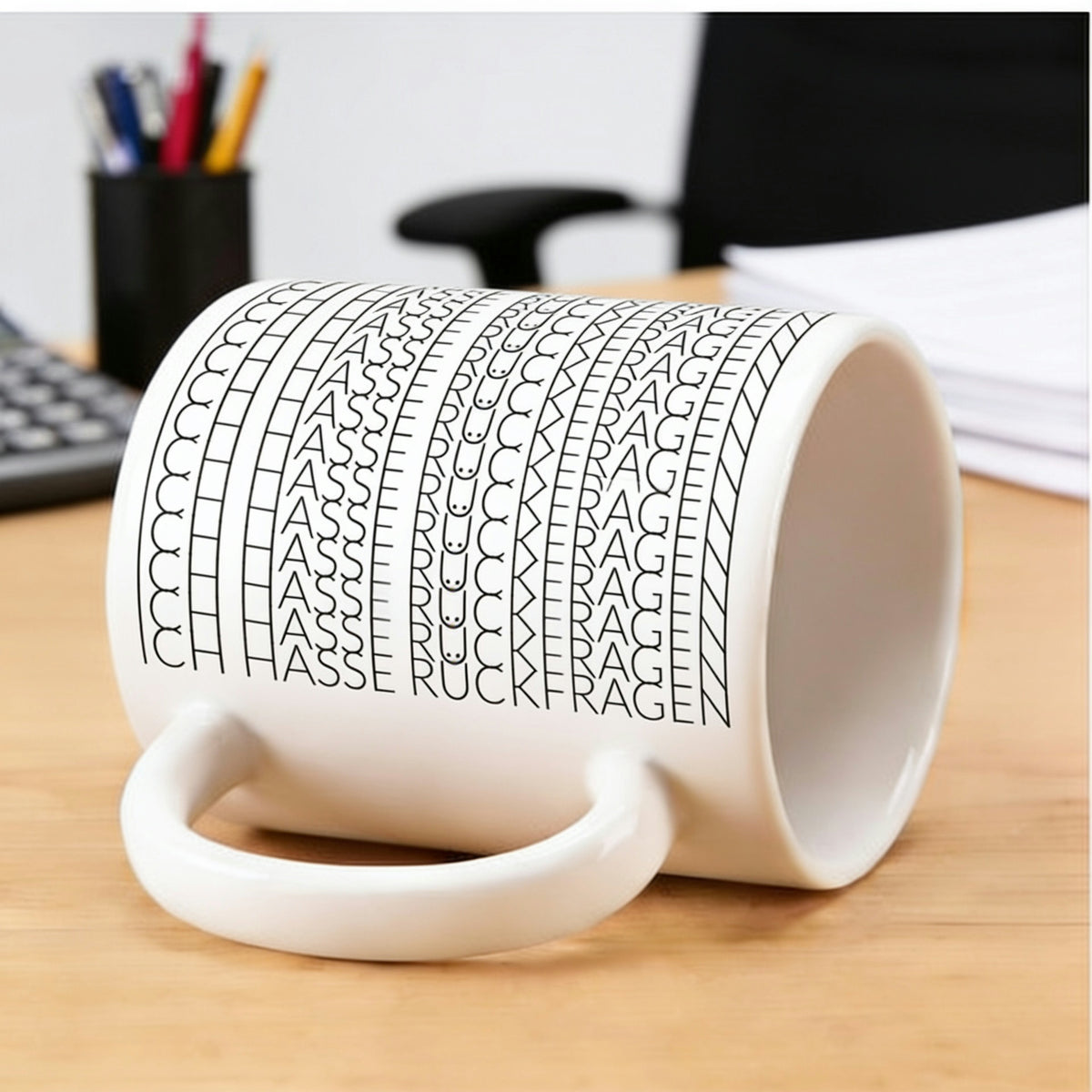 Tasse - Dekorative Linienmuster Bordüren