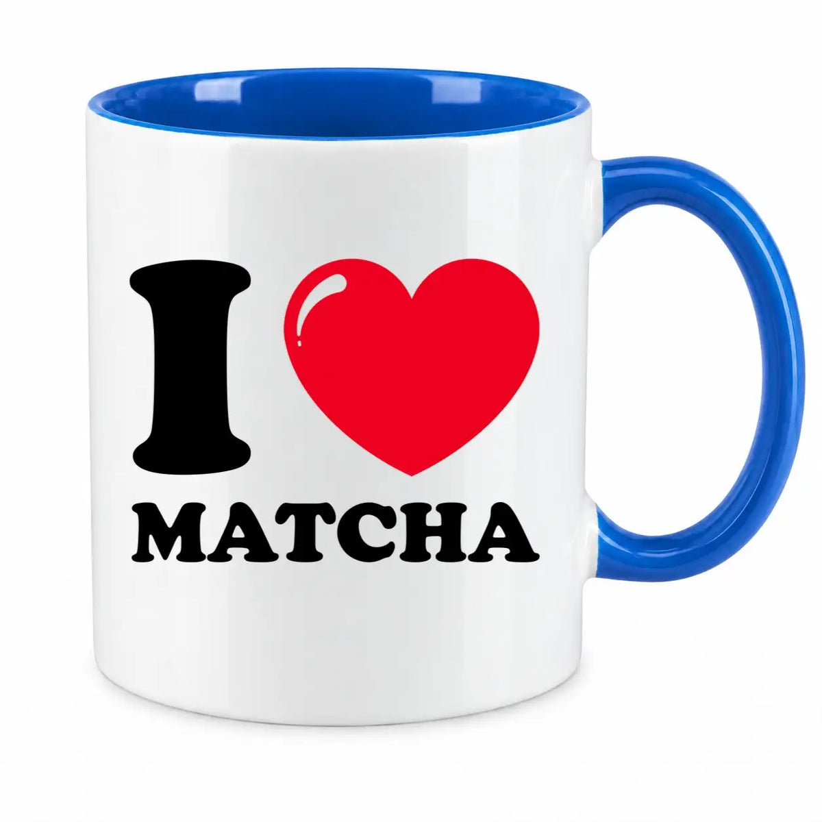 LIEBTASTISCH® Tasse mit Spruch - I ❤ Matcha - Kaffeetasse Teetasse für Matcha Fans - Doppelwandige Kaffeegläser - Cappuccino Gläser - Thermogläser Doppelwandig - {FARBE}