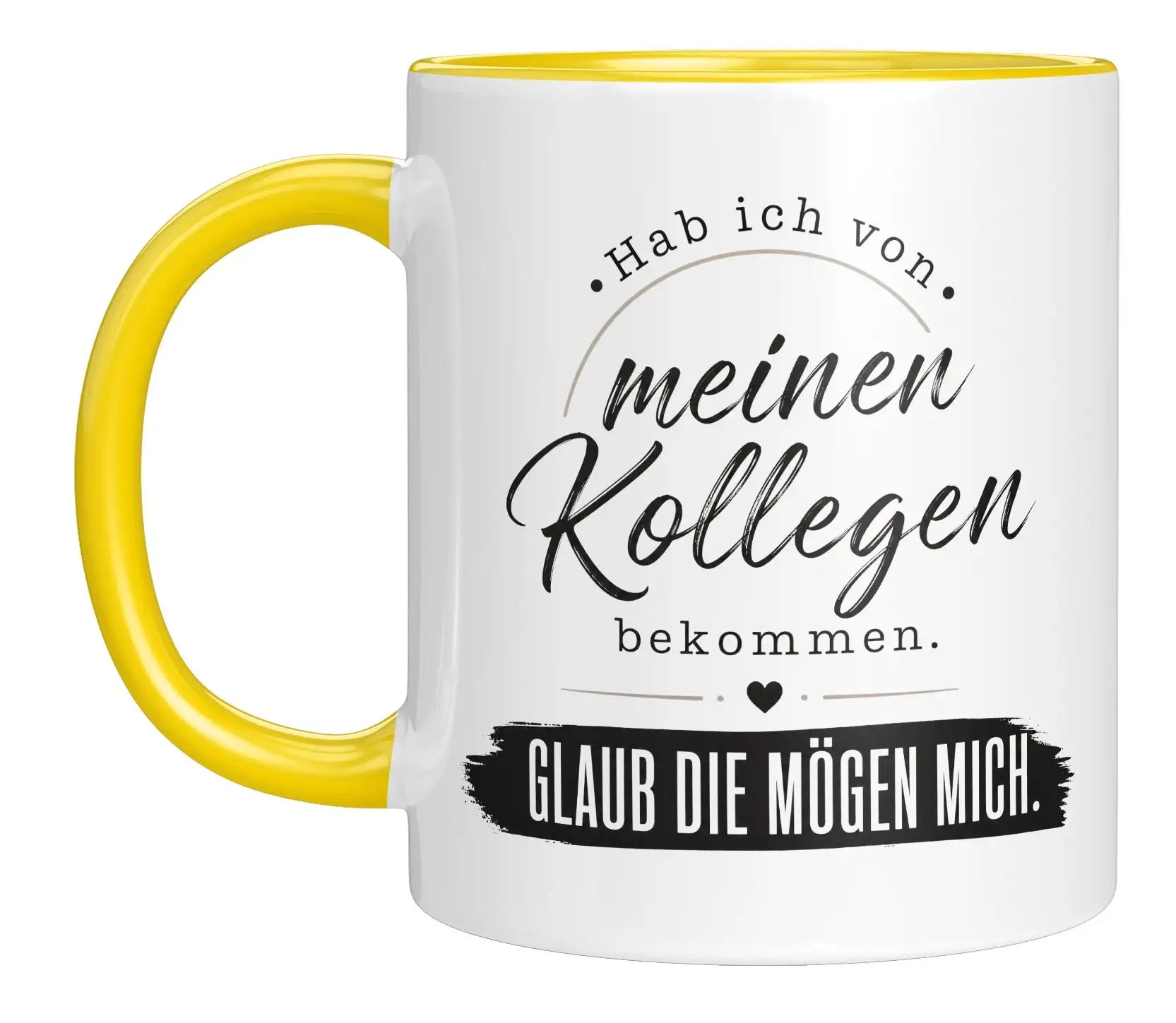 Tasse - Hab ich von meinen Kollegen bekommen. Glaub die mögen mich.