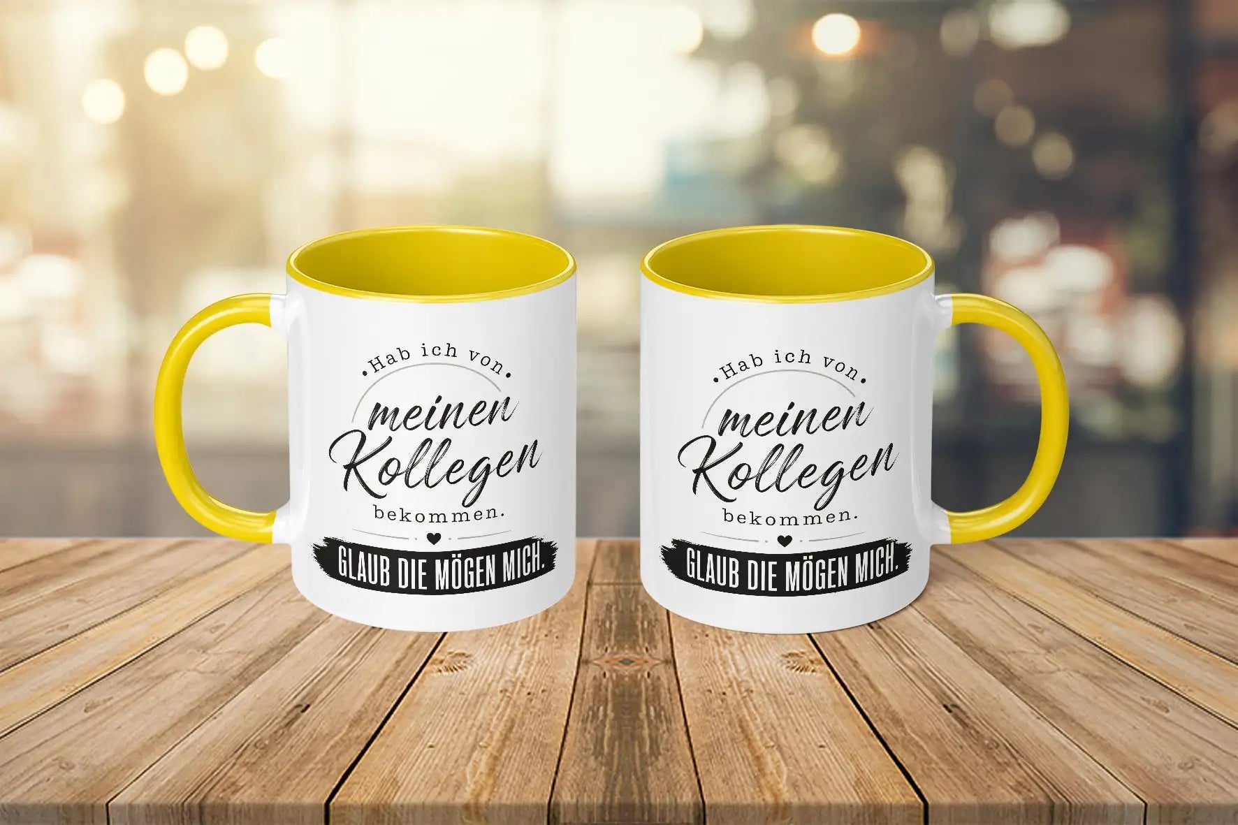 Tasse - Hab ich von meinen Kollegen bekommen. Glaub die mögen mich.