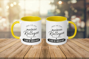 Tasse - Hab ich von meinen Kollegen bekommen. Glaub die mögen mich.