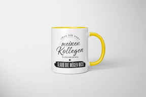 Tasse - Hab ich von meinen Kollegen bekommen. Glaub die mögen mich.