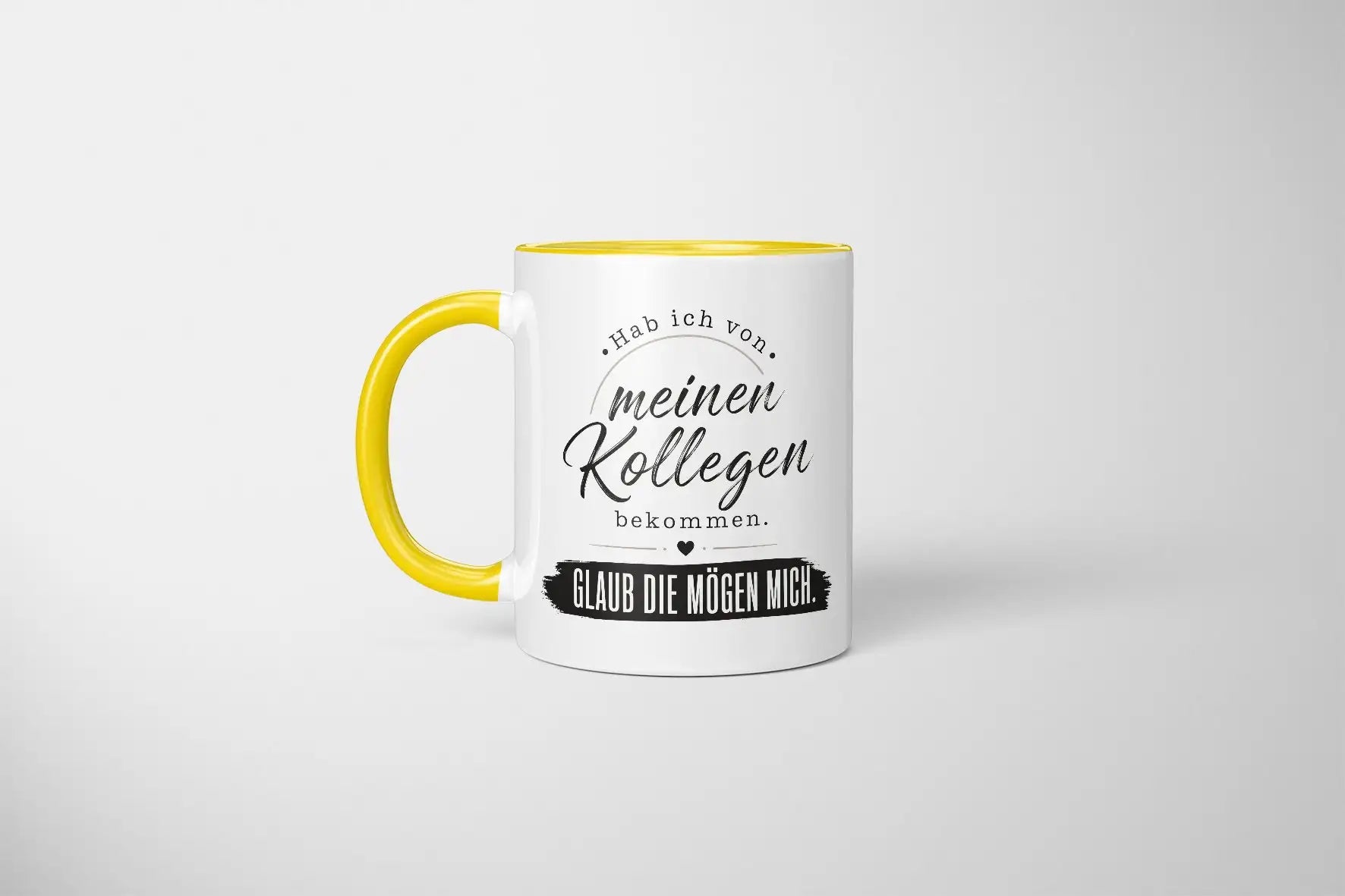 Tasse - Hab ich von meinen Kollegen bekommen. Glaub die mögen mich.