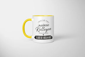 Tasse - Hab ich von meinen Kollegen bekommen. Glaub die mögen mich.