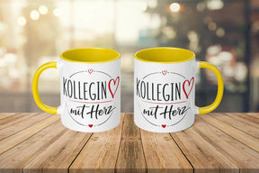 Tasse - Kollegin mit Herz