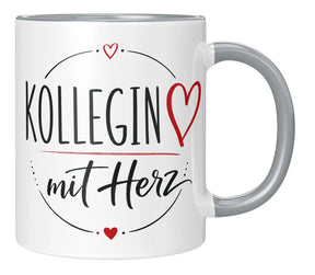 Tasse - Kollegin mit Herz