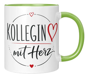 Tasse - Kollegin mit Herz