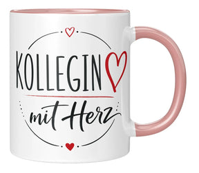 Tasse - Kollegin mit Herz