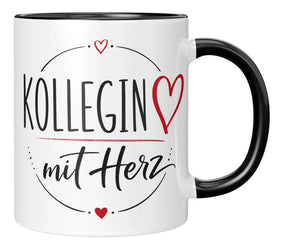 Tasse - Kollegin mit Herz