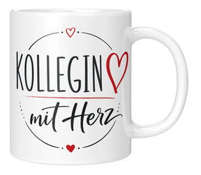 Tasse - Kollegin mit Herz