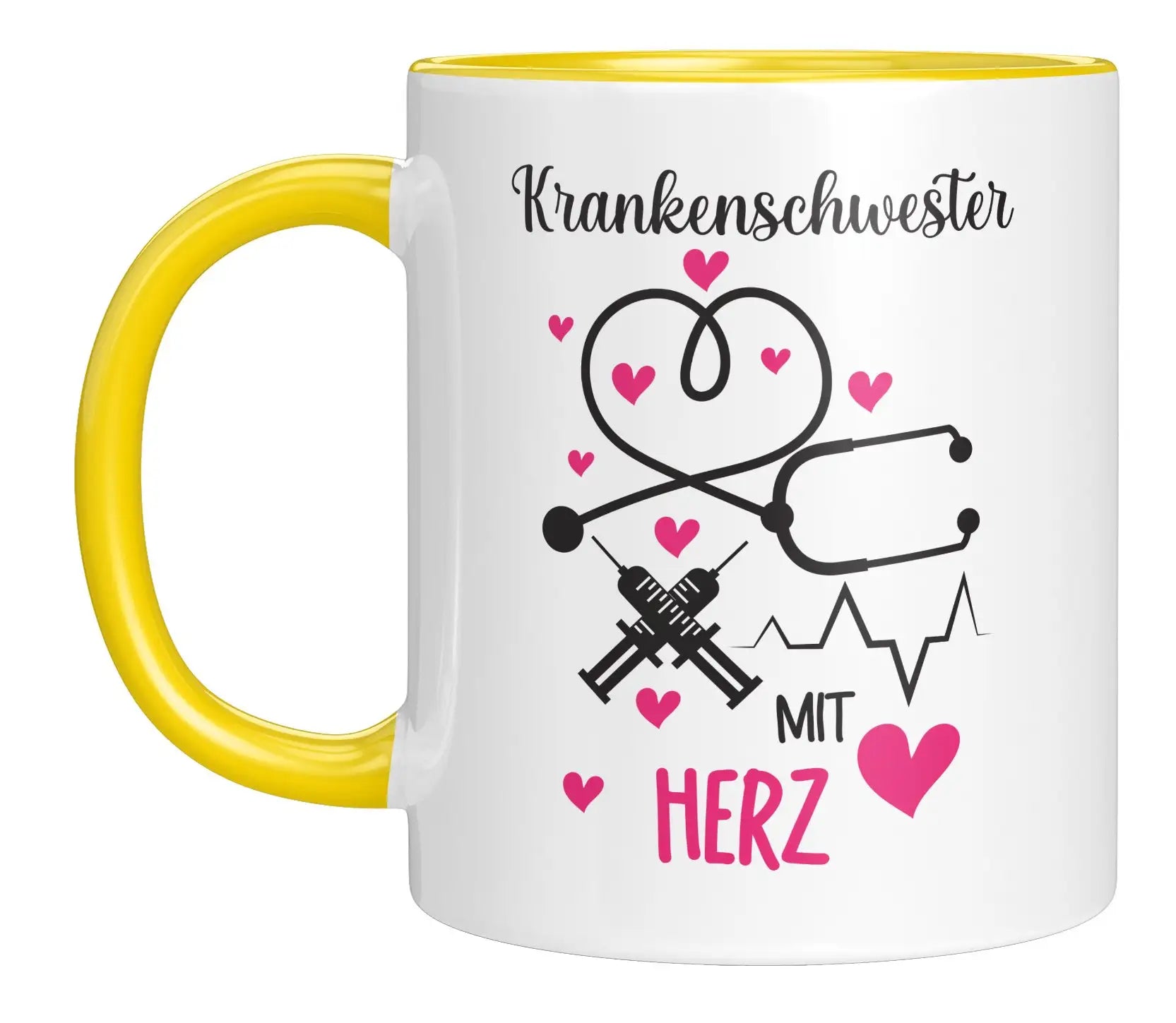 Tasse - Krankenschwester mit Herz