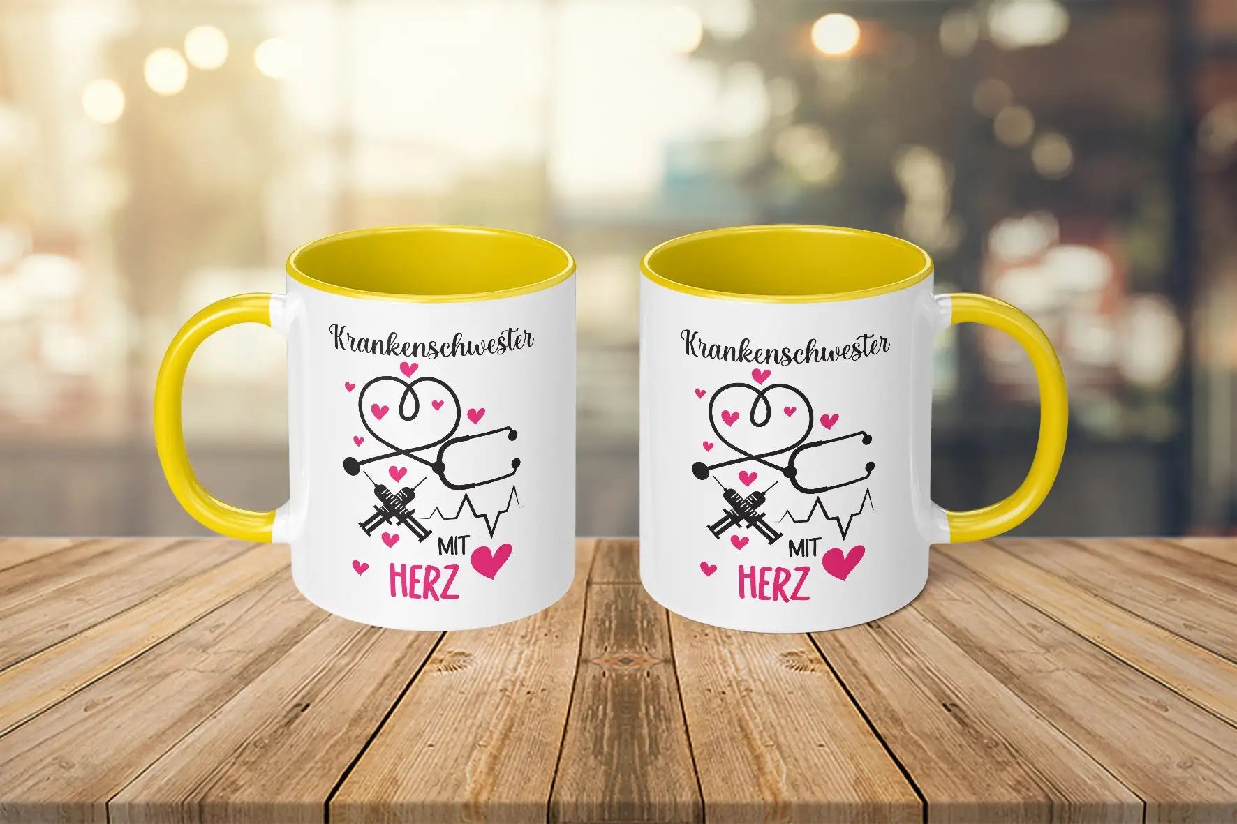 Tasse - Krankenschwester mit Herz