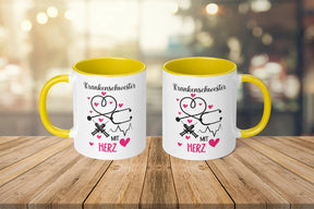 Tasse - Krankenschwester mit Herz