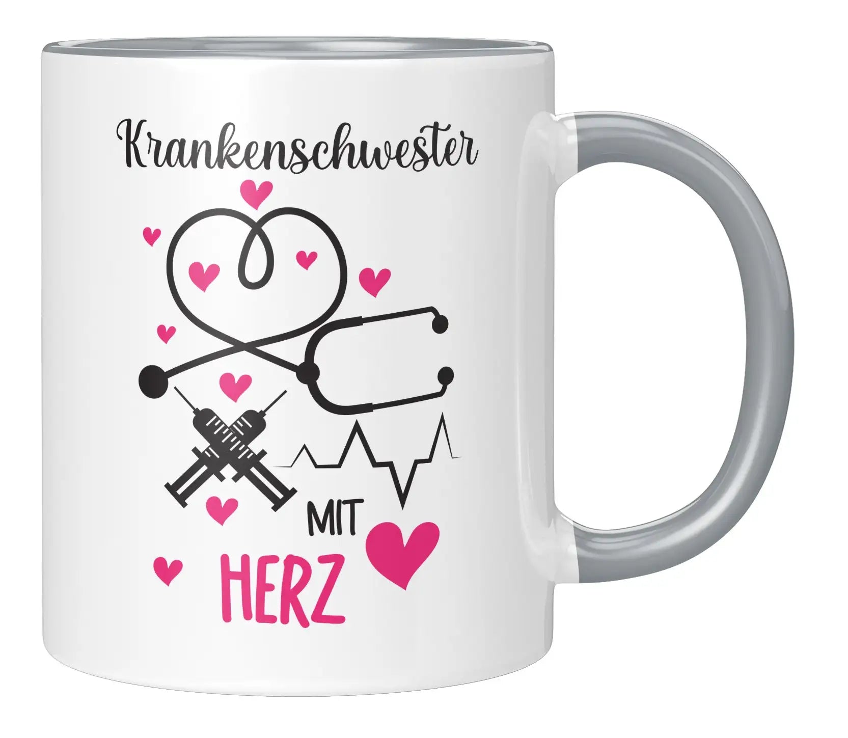 Tasse - Krankenschwester mit Herz