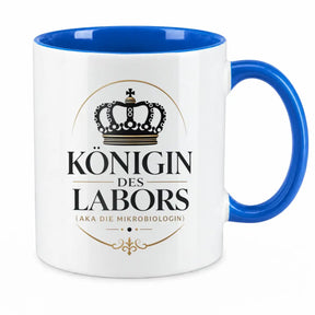 Tasse - Königin des Labors (aka die Mikrobiologin)