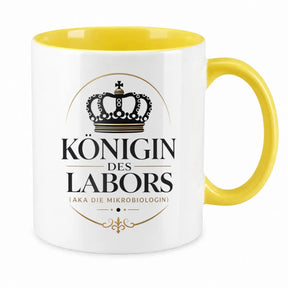 Tasse - Königin des Labors (aka die Mikrobiologin)