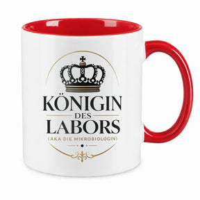 Tasse - Königin des Labors (aka die Mikrobiologin)