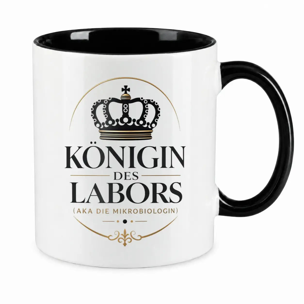 Tasse - Königin des Labors (aka die Mikrobiologin)