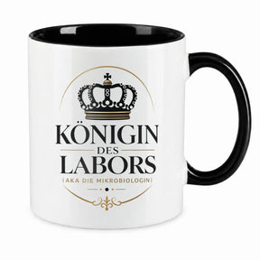 Tasse - Königin des Labors (aka die Mikrobiologin)