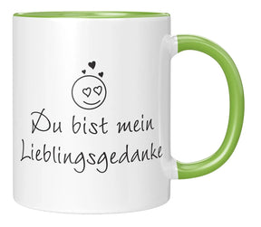 Tasse - Du bist mein Lieblingsgedanke