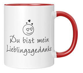 Tasse - Du bist mein Lieblingsgedanke