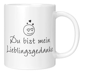 Tasse - Du bist mein Lieblingsgedanke