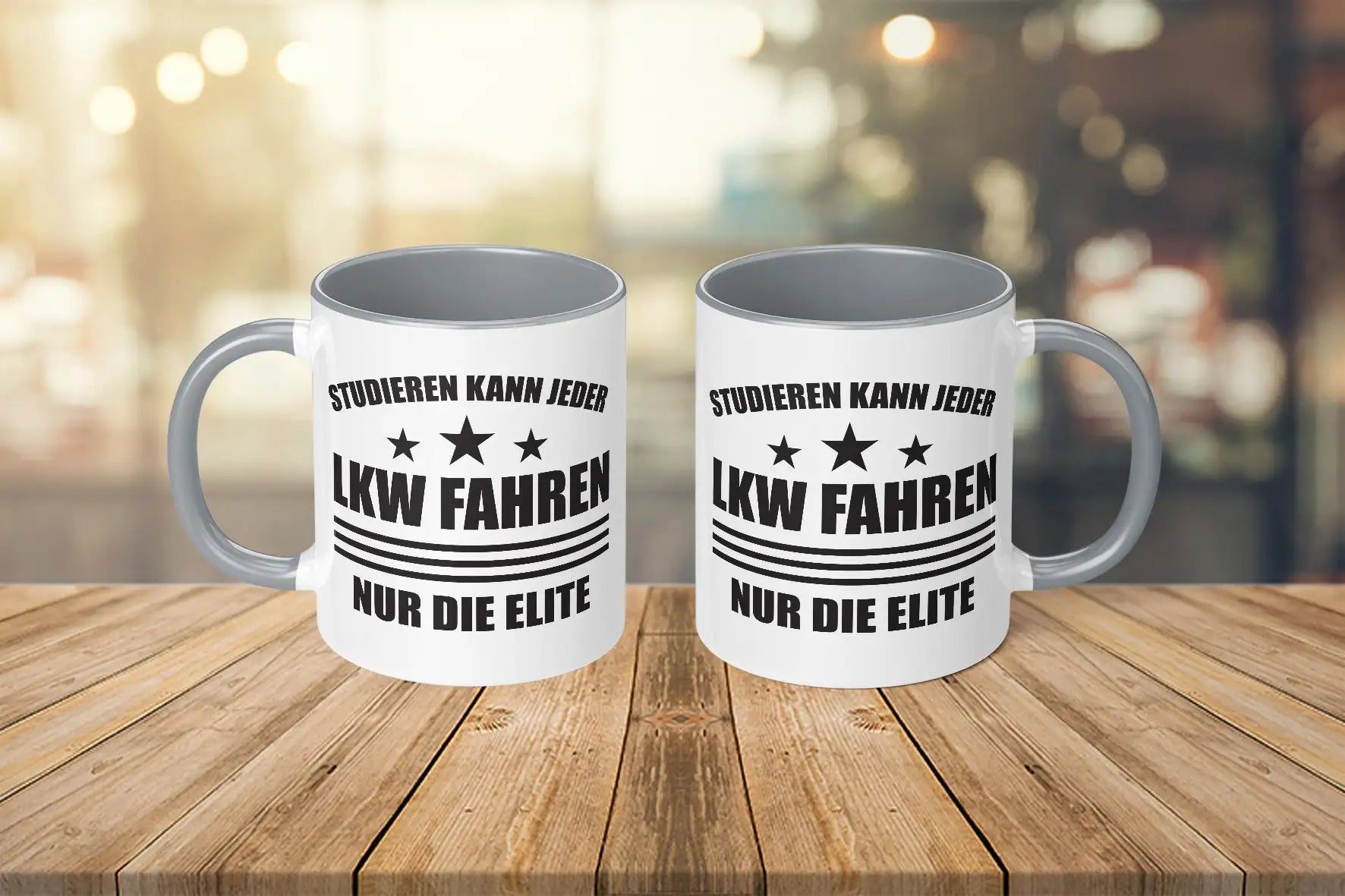 Tasse - Studieren kann jeder LKW fahren nur die Elite