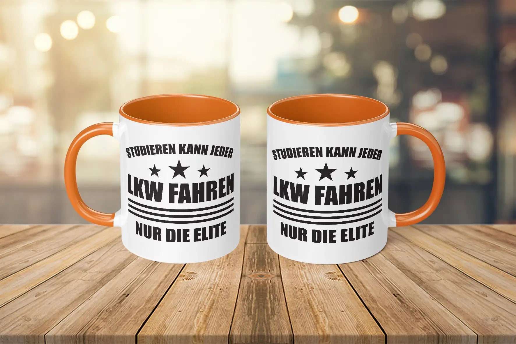 Tasse - Studieren kann jeder LKW fahren nur die Elite
