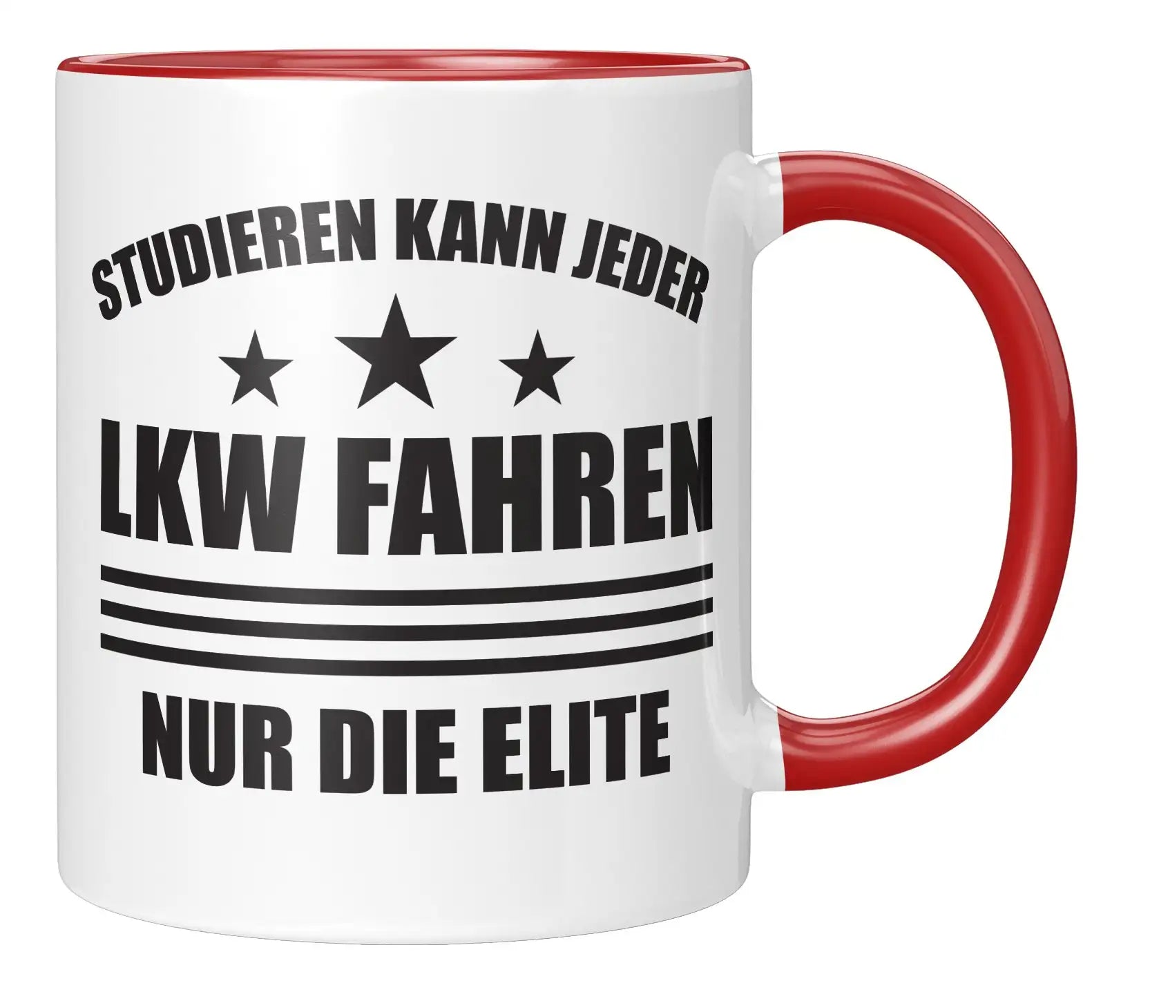 Tasse - Studieren kann jeder LKW fahren nur die Elite