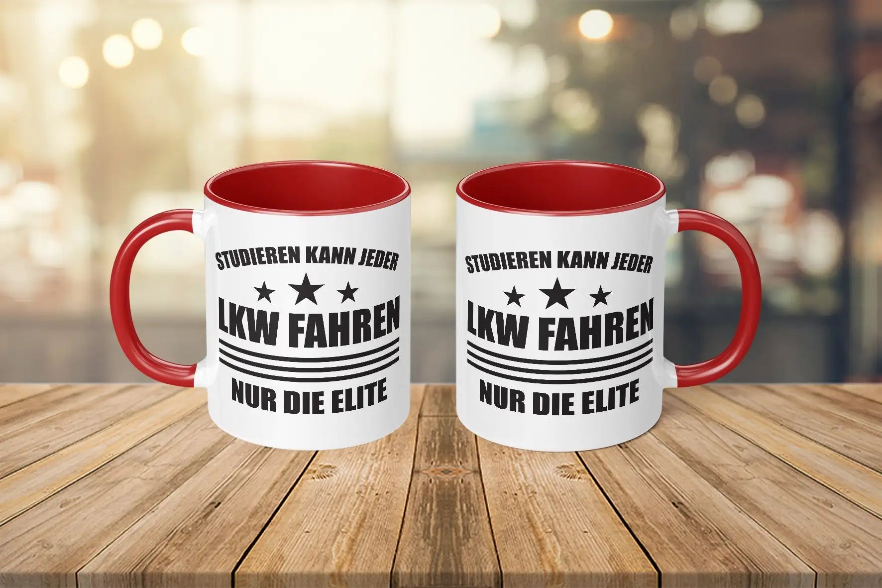 Tasse - Studieren kann jeder LKW fahren nur die Elite