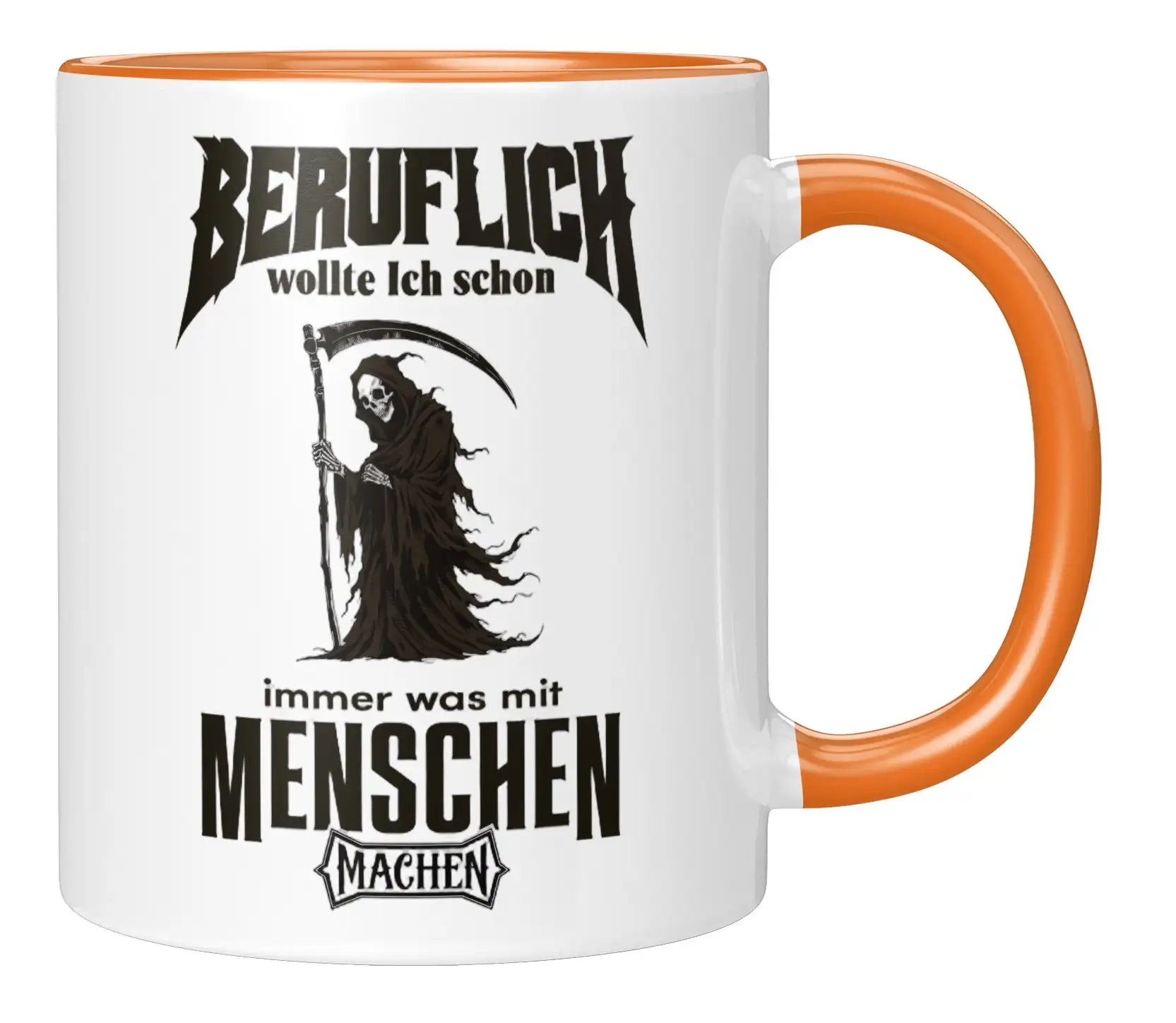 Tasse - Beruflich wollte ich schon immer was mit Menschen machen