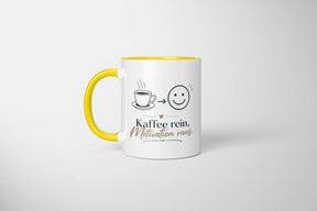 Tasse - Kaffee rein, Motivation raus.
