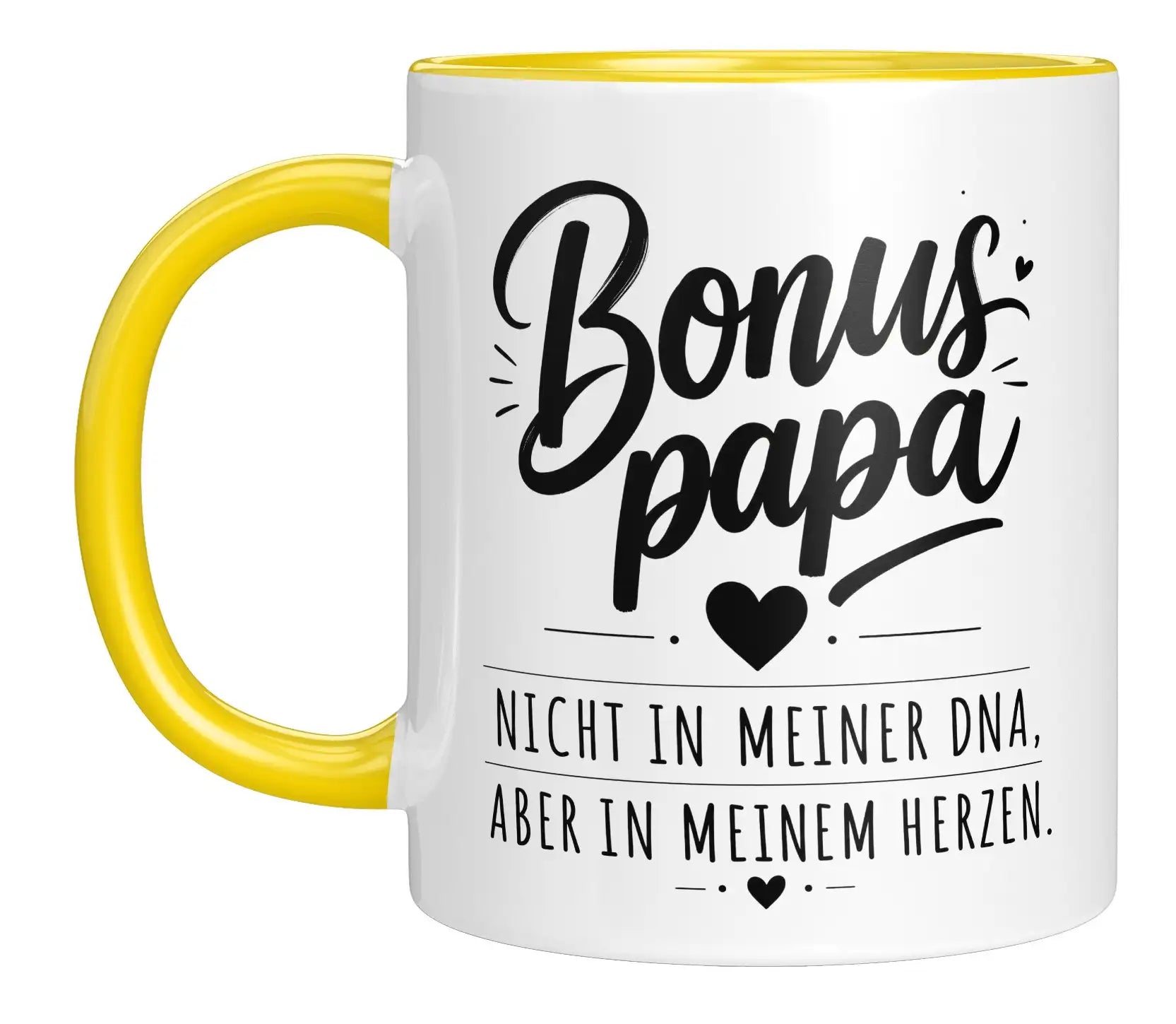 Tasse - Bonus papa - nicht in meiner DNA, aber in meinem Herzen.