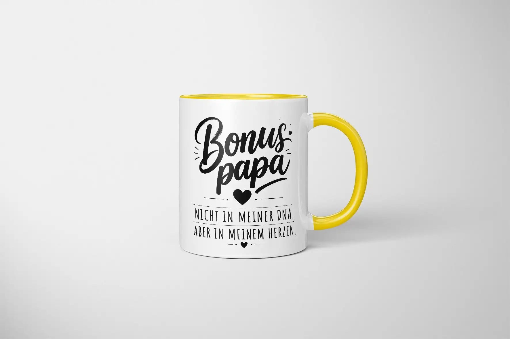 Tasse - Bonus papa - nicht in meiner DNA, aber in meinem Herzen.