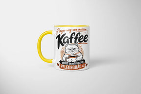 Tasse - Finger weg von meinem Kaffee sonst beantragst du Pflegegrad 4!