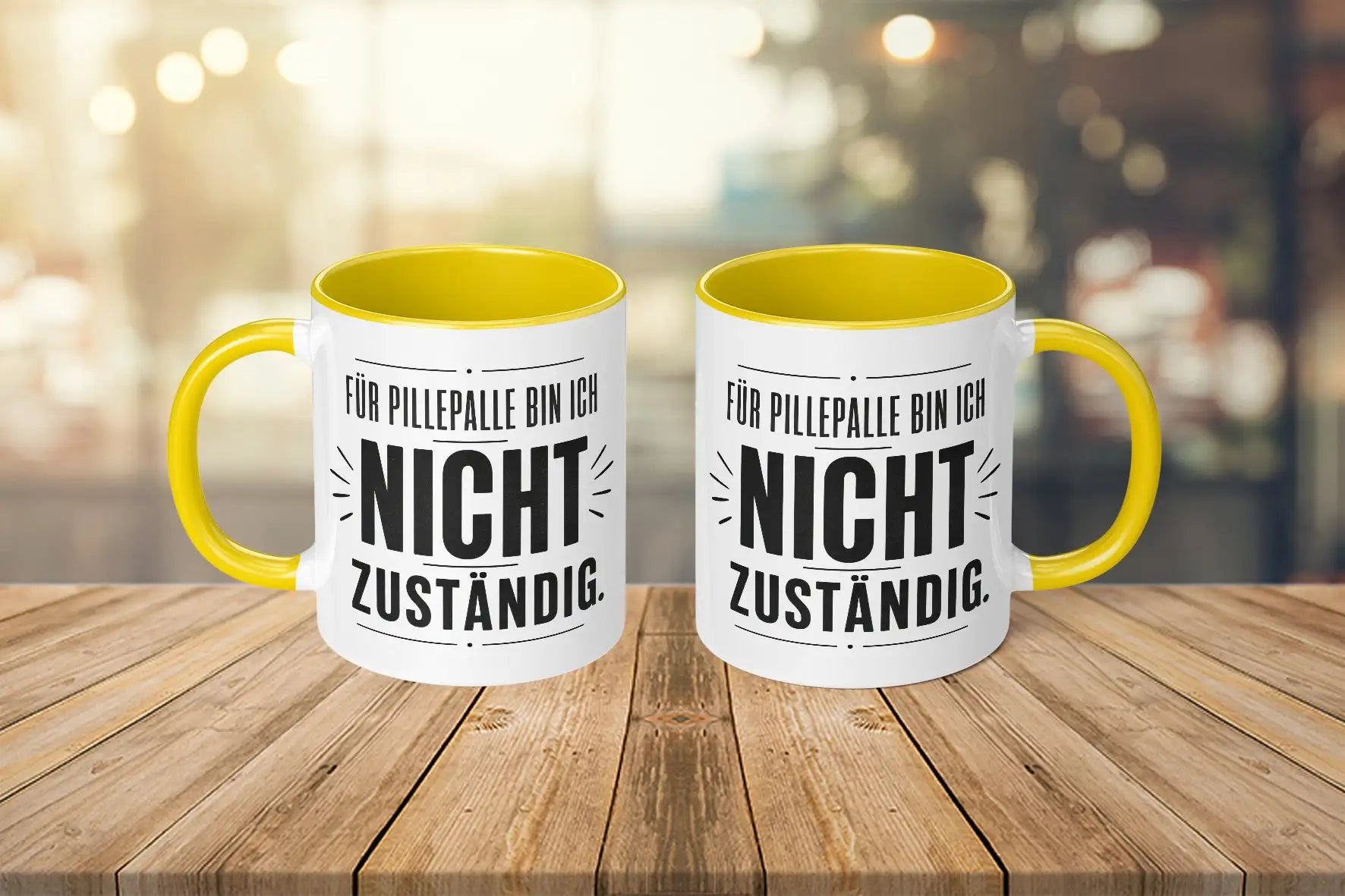 Tasse - Für Pillepalle bin ich nicht zuständig.