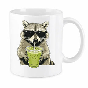 Tasse - Waschbär mit Sonnenbrille