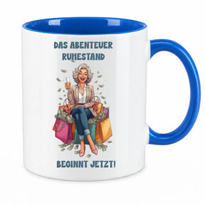 Tasse - Das Abenteuer Ruhestand beginnt jetzt!